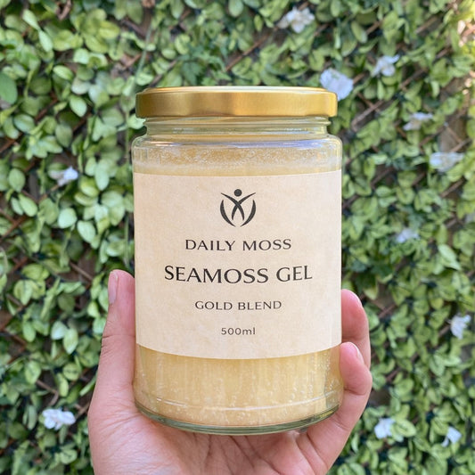 Gold Sea moss Gel 500ml - Daily Moss natural sea moss gel